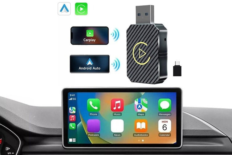 🚗 Benreu DriveLink Mini – Wireless CarPlay & Android Auto Adapter