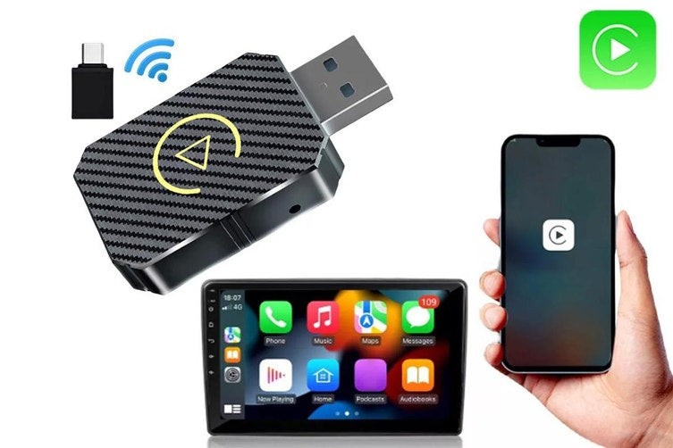 🚗 Benreu DriveLink Mini – Wireless CarPlay & Android Auto Adapter