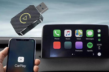 🚗 Benreu DriveLink Mini – Wireless CarPlay & Android Auto Adapter