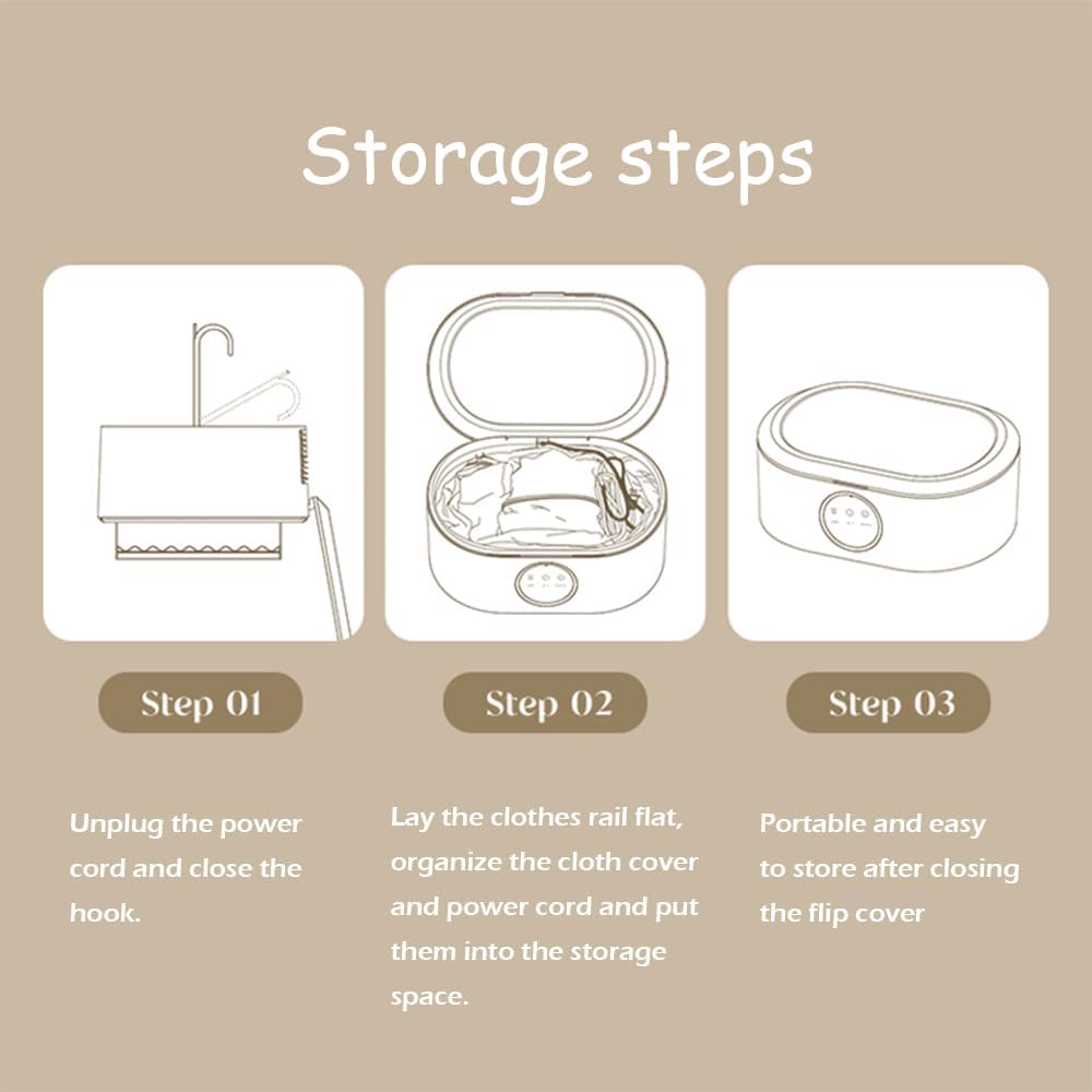 💨 Benreu Airfold – Portable Automatic Ironing & Drying Machine