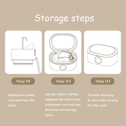 💨 Benreu Airfold – Portable Automatic Ironing & Drying Machine