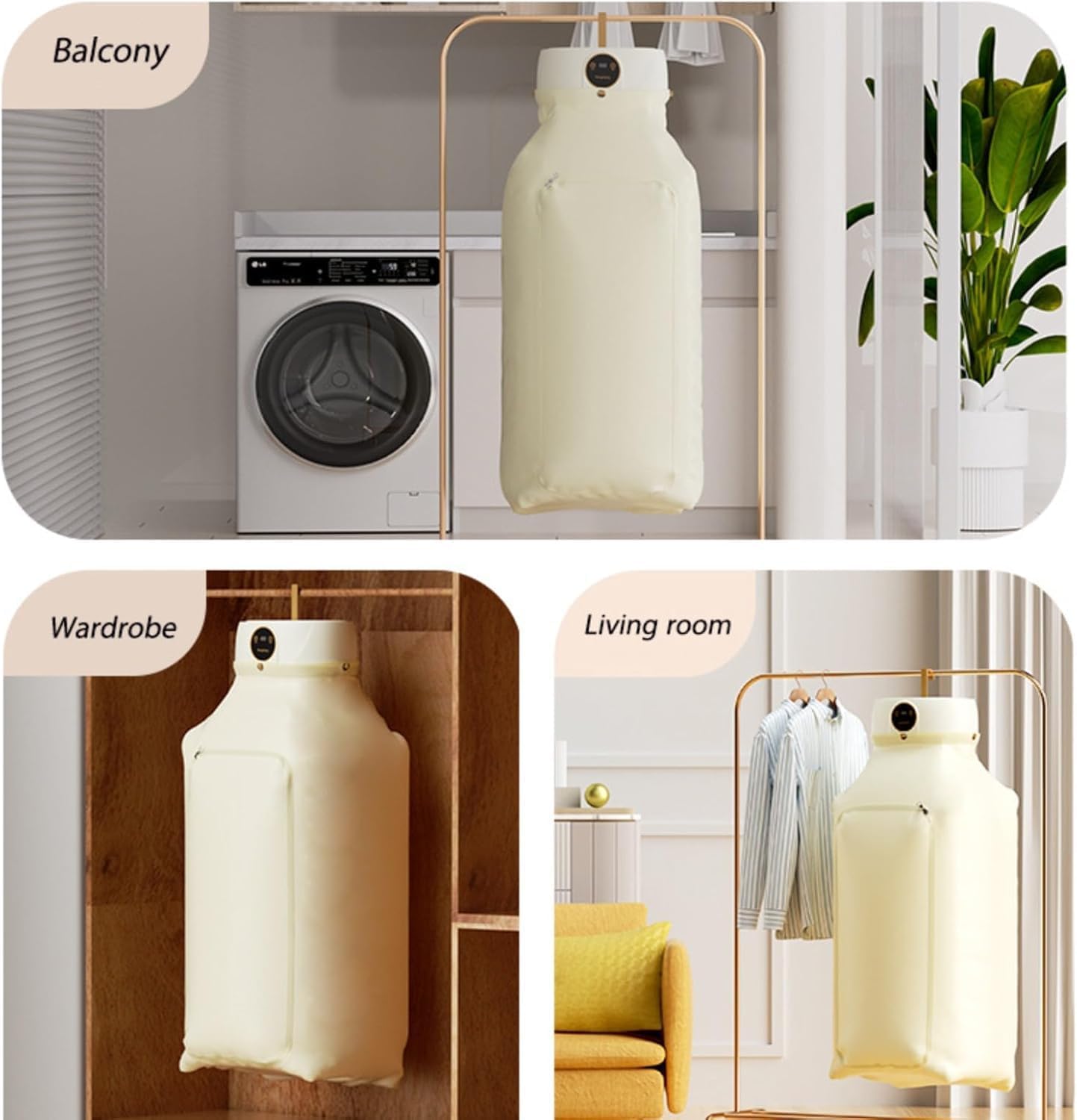 Benreu Airfold – Portable Automatic Ironing & Drying Machine