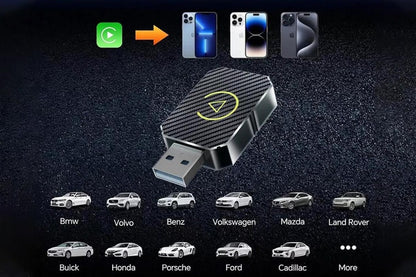 🚗 Benreu DriveLink Mini – Wireless CarPlay & Android Auto Adapter