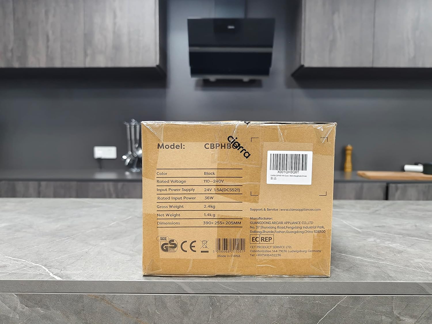 🍲 Benreu AirSavour Pro – Mini Desktop Cooker Hood