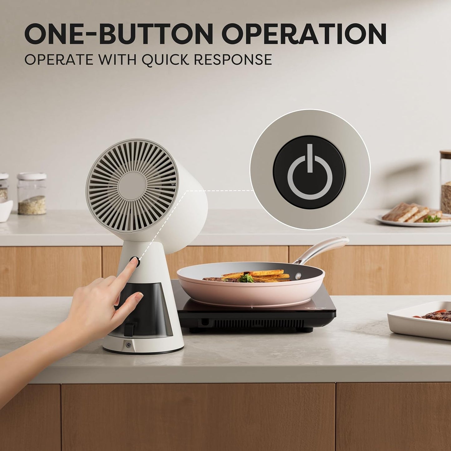 🍲 Benreu AirSavour Pro – Mini Desktop Cooker Hood