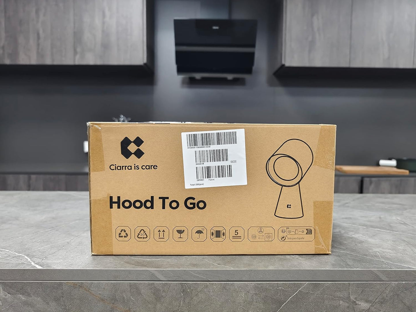 🍲 Benreu AirSavour Pro – Mini Desktop Cooker Hood