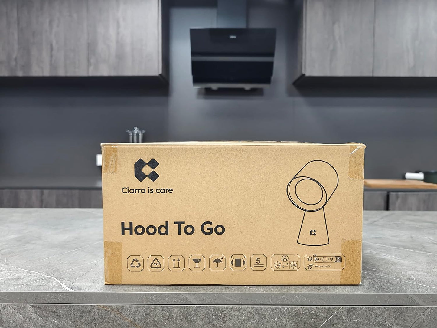 🍲 Benreu AirSavour Pro – Mini Desktop Cooker Hood